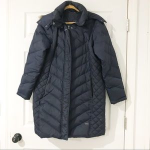 KENNETH COLE REACTION NAVY puffer Winter coat